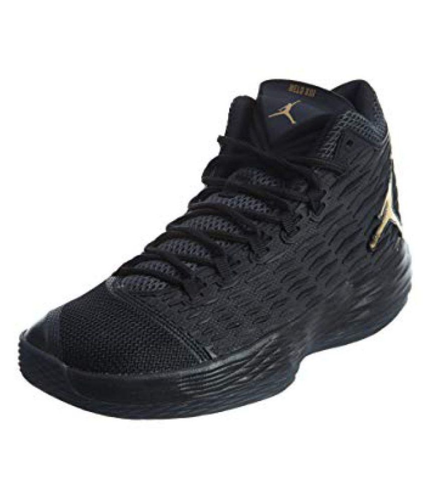 Jordan MELO M13 Black Basketball Shoes - Buy Jordan MELO M13 Black Basketball Shoes Online at 