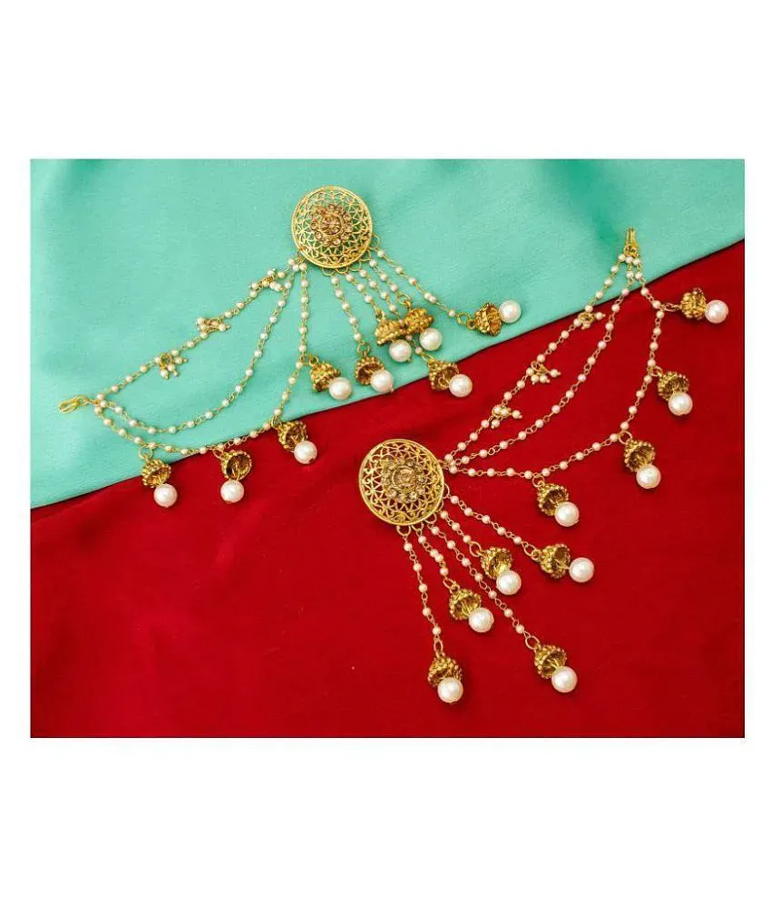 Aadita Bahubali Design Artificial Antique Heavy Jewellery Earrings