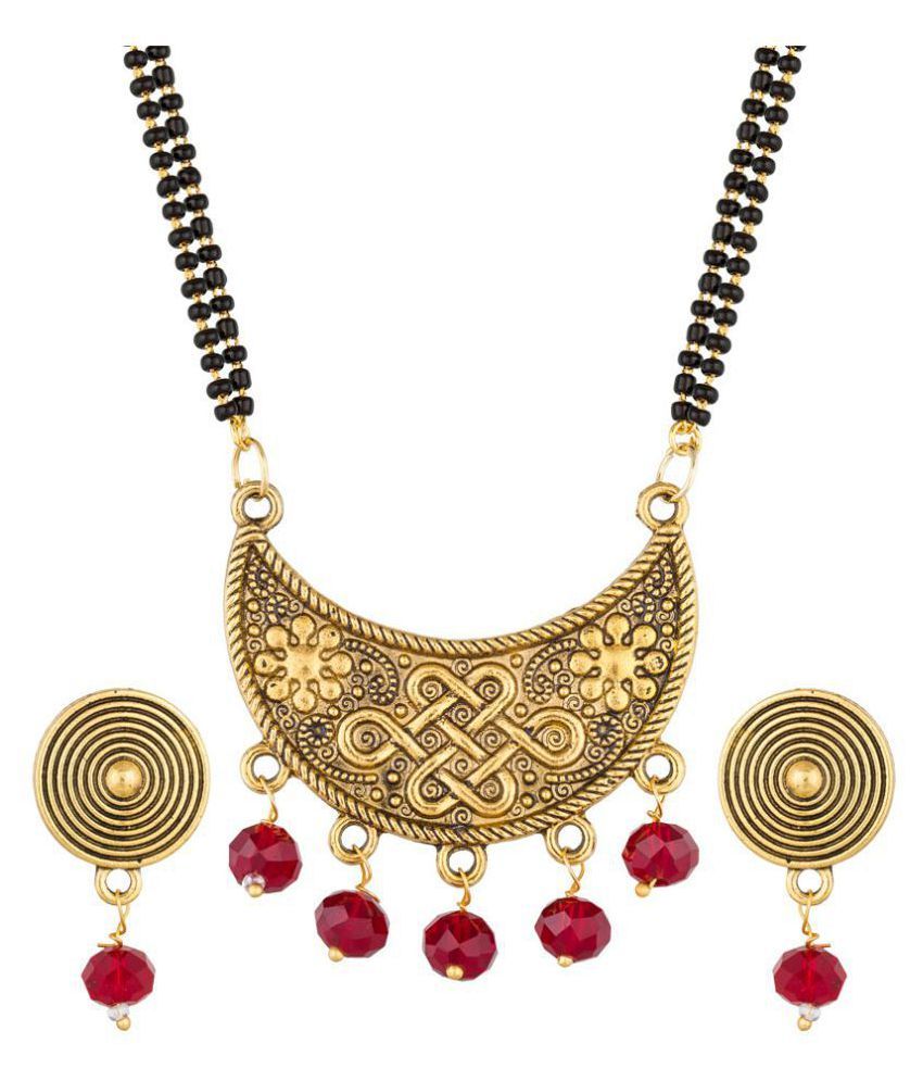 royal antique mangalsutra design