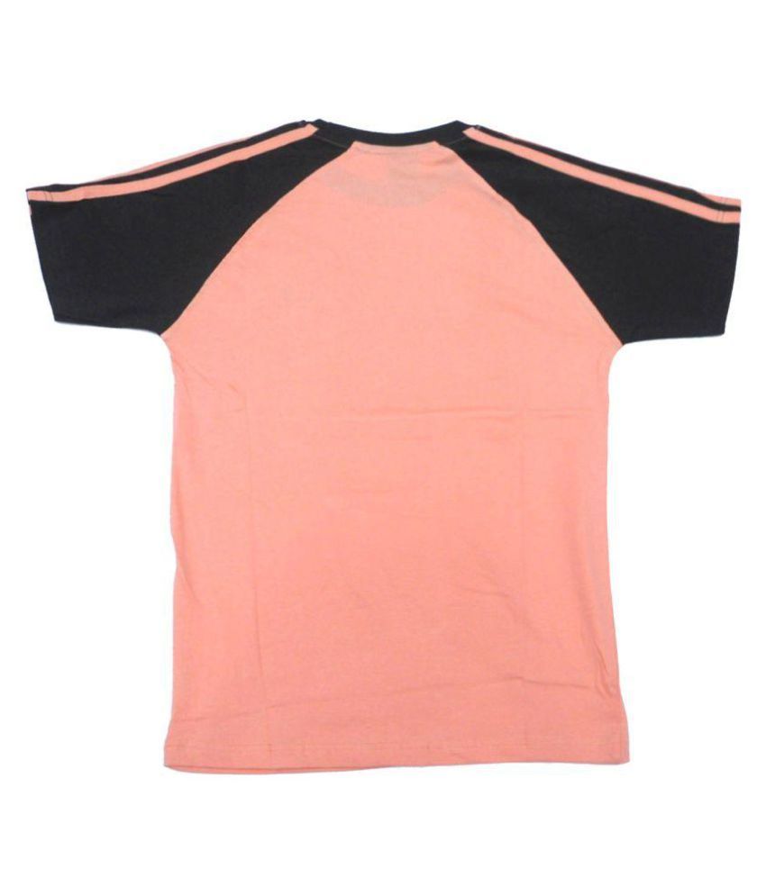 peach color tshirt for women