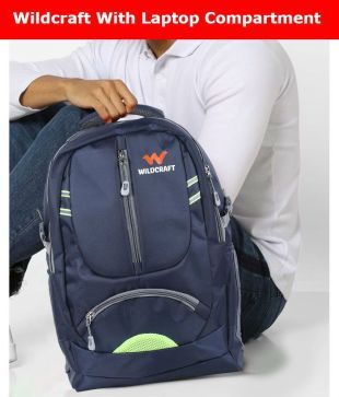 wildcraft rucksack with laptop compartment