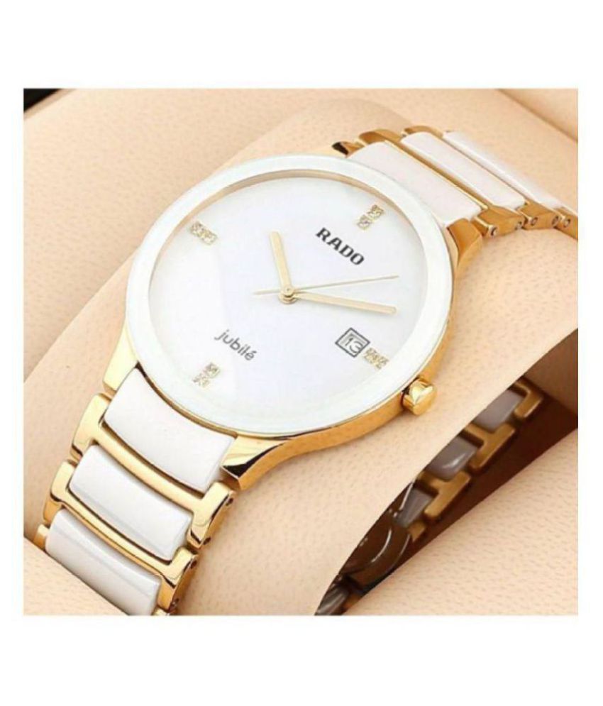 white and gold watch mens