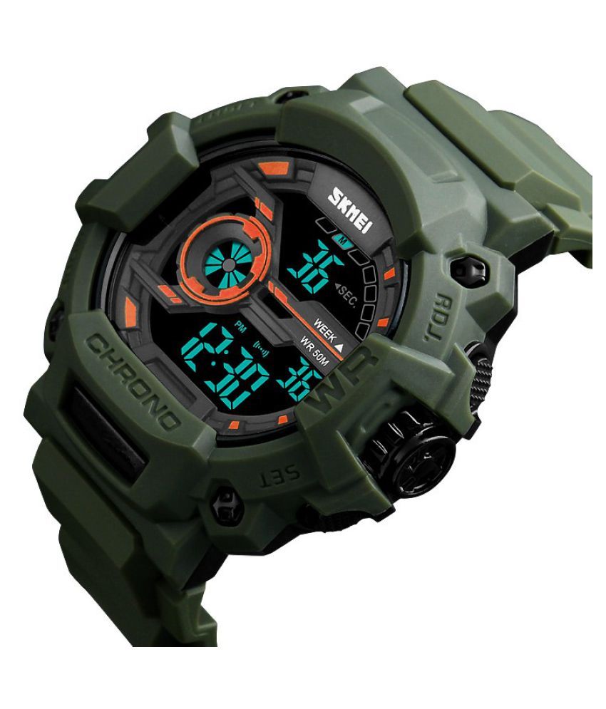 Skmei Military Resin Digital Men's Watch - Buy Skmei  