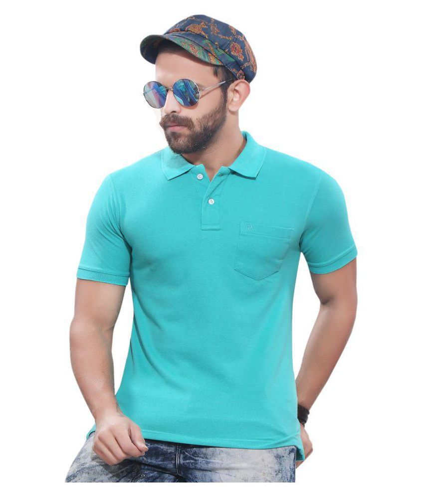     			Kundan Green Half Sleeve T-Shirt Pack of 1