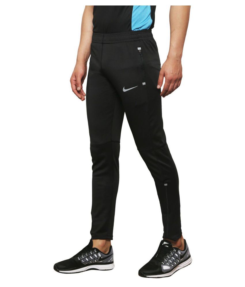 track pants with zip at bottom