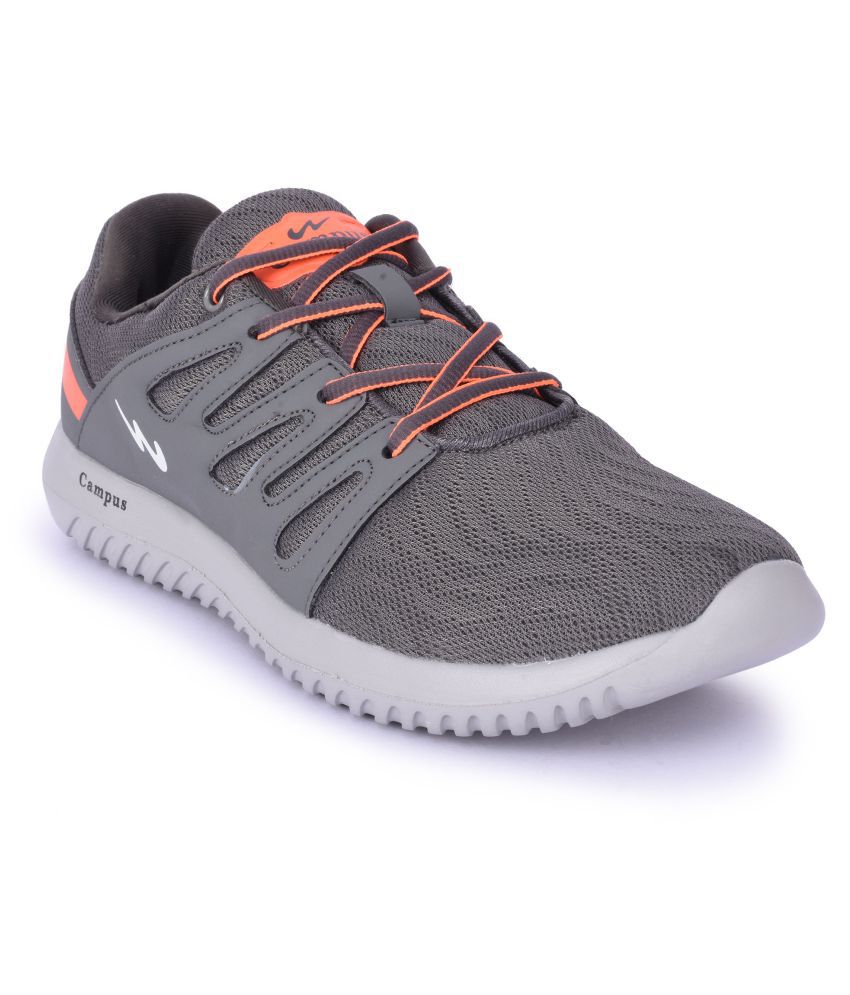 Campus BATTLE X-14 Gray Running Shoes - Buy Campus BATTLE X-14 Gray ...
