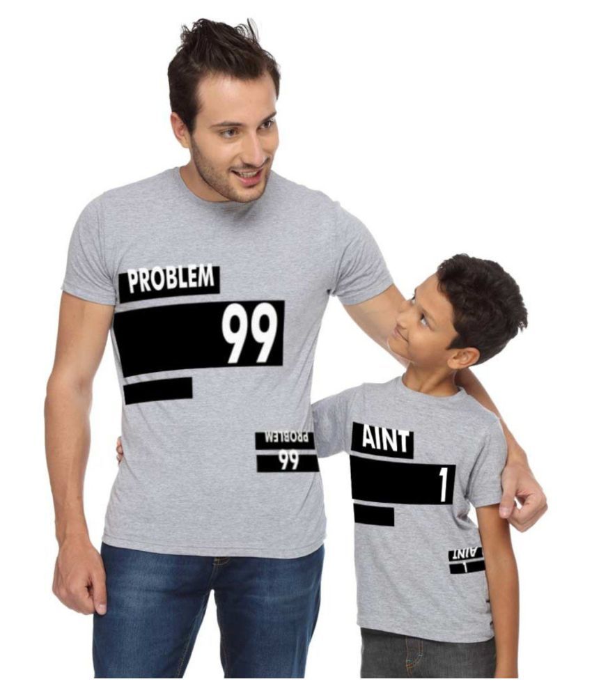 dad and son tshirts combo