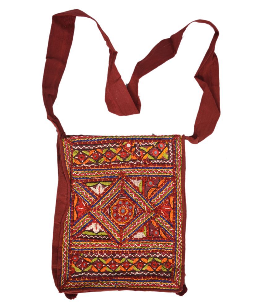kachchh women handbag Multi Cotton Shoulder Bag Buy kachchh women