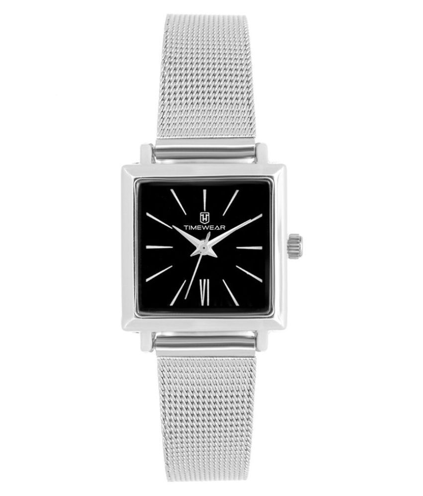 TIMEWEAR Silver Metal Wrist Watch For Women Price in India: Buy ...