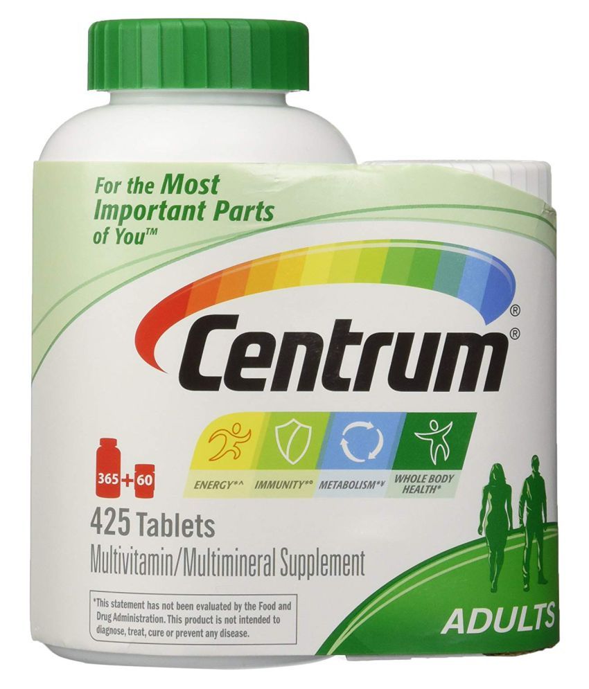 Centrum Multivitamin for Adults (Expiry Date 31052020) 425 no.s