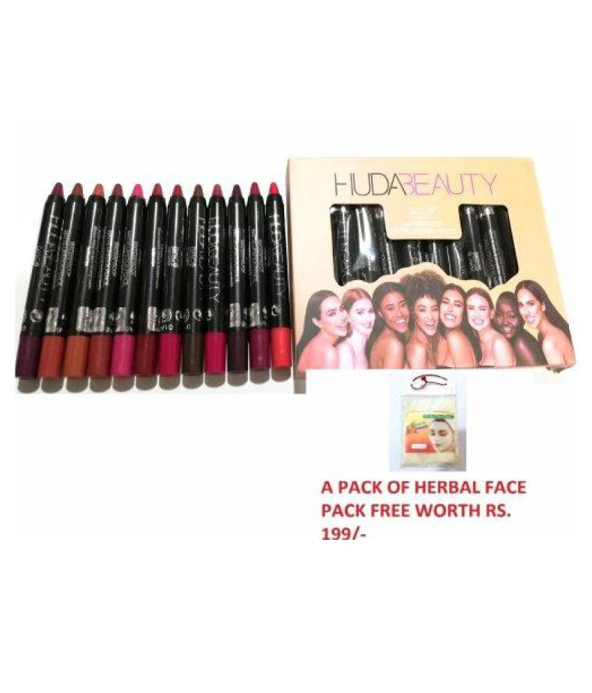 huda beauty crayon lipstick