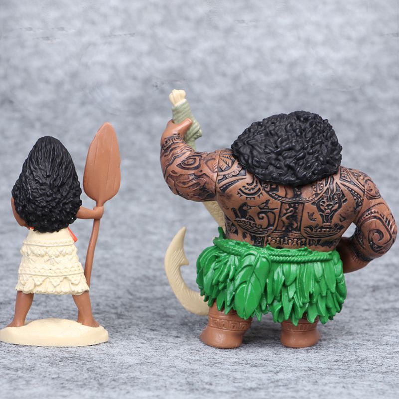 moana book with figures