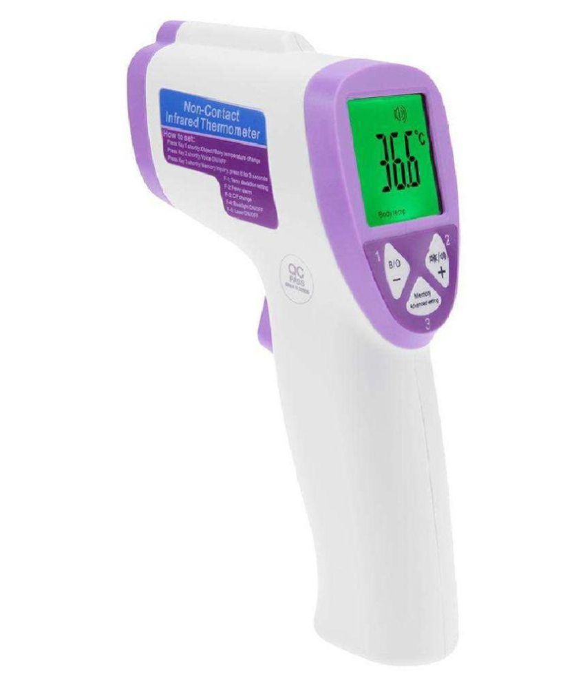 Digital Thermometer LCD Infrared Thermometer Digital Temperature Meter Hard