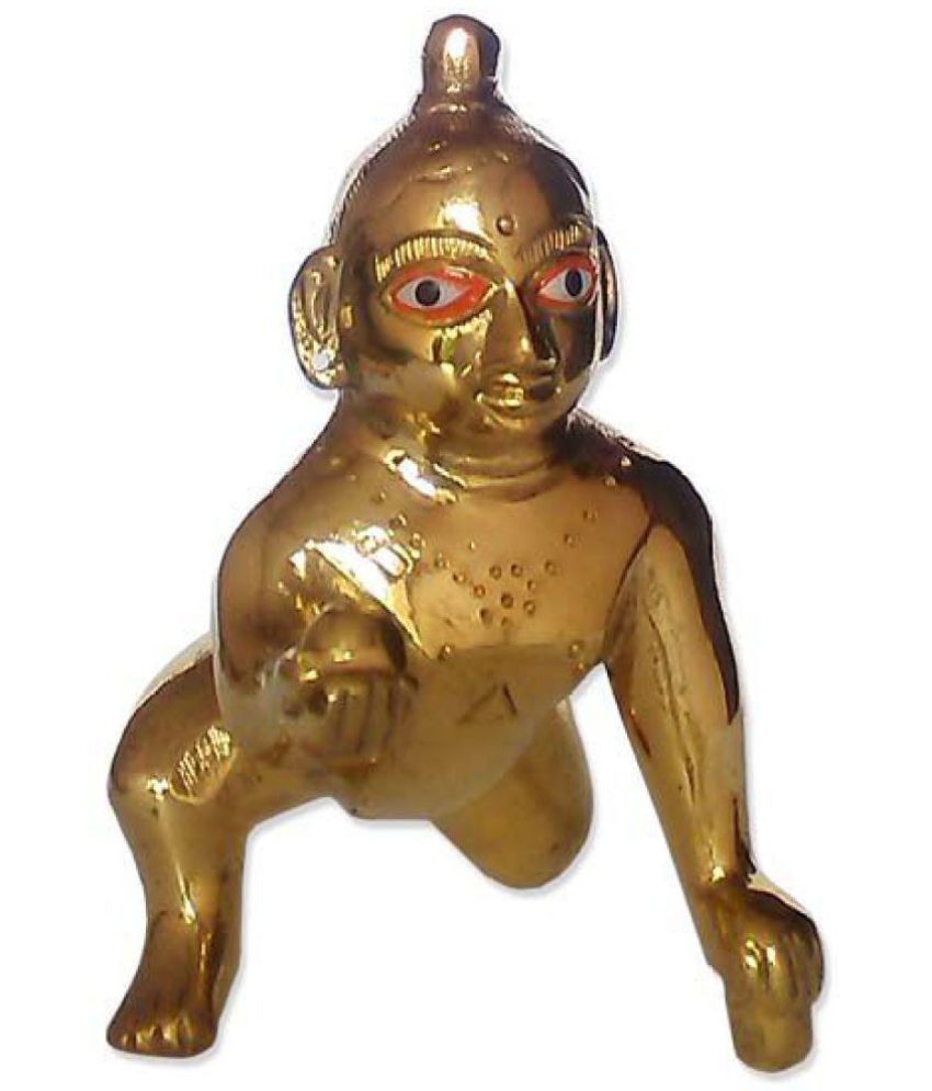     			Nitin collection  Bal Gopal Idol With Dress And Metal Crown