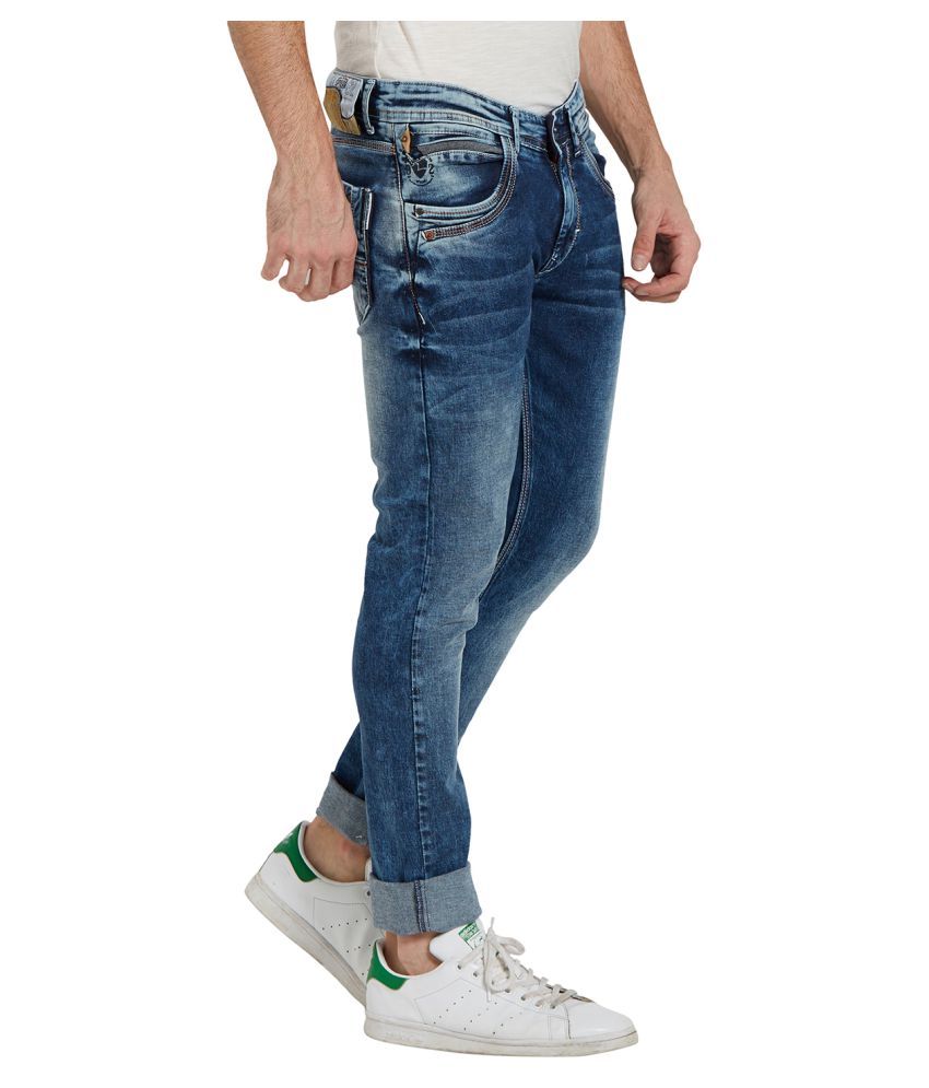 spykar slim men blue jeans