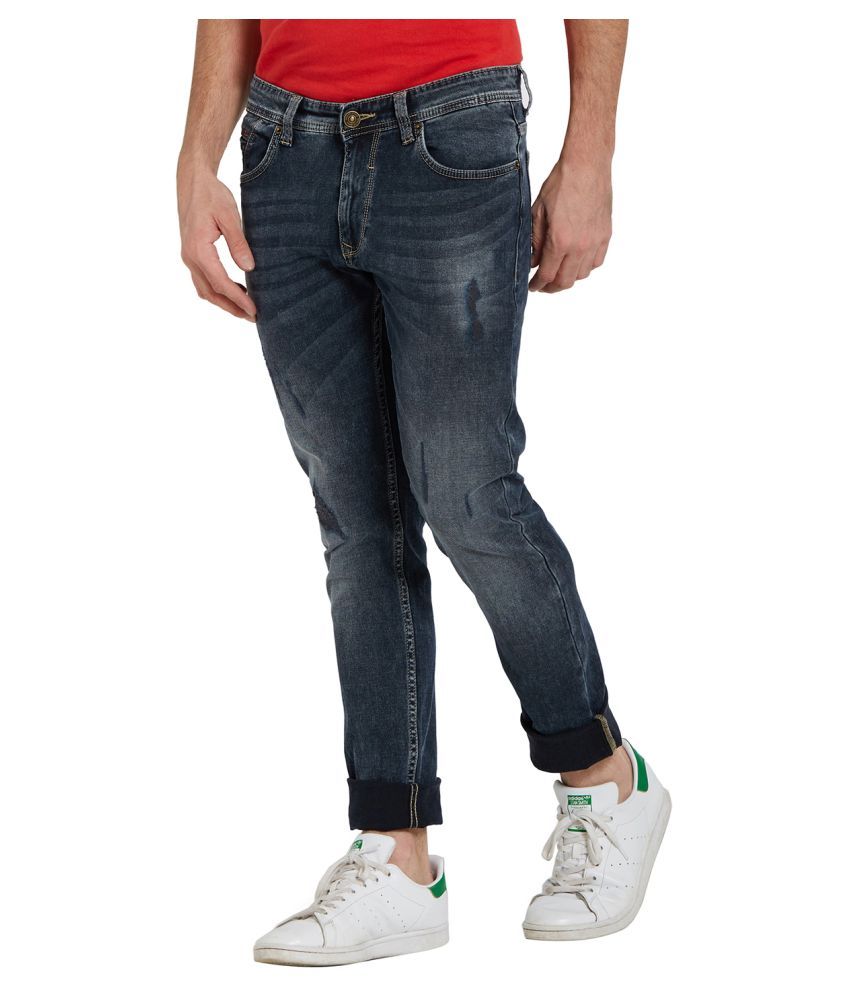 spykar slim men blue jeans