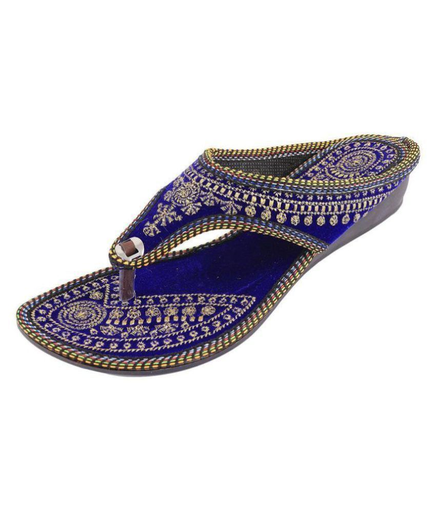 sdshopping Blue Slippers  Price in India Buy sdshopping 