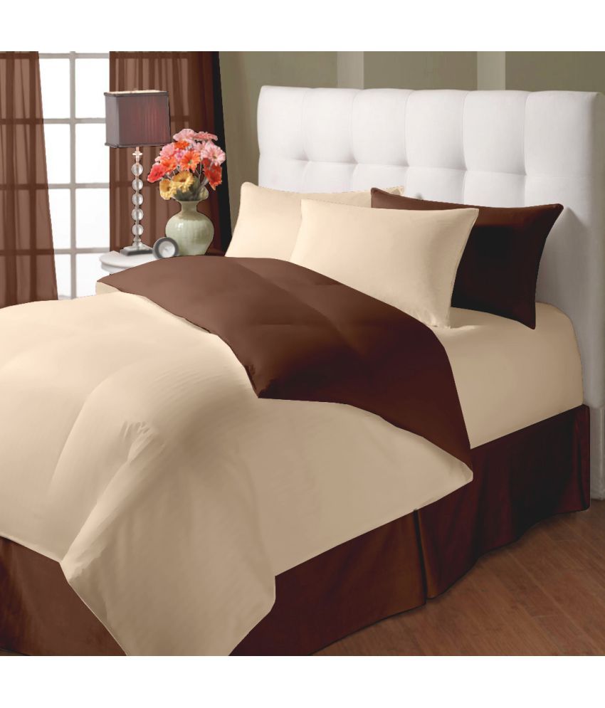 BIANCA Single Polyester Plain Brown Comforter Buy BIANCA Single