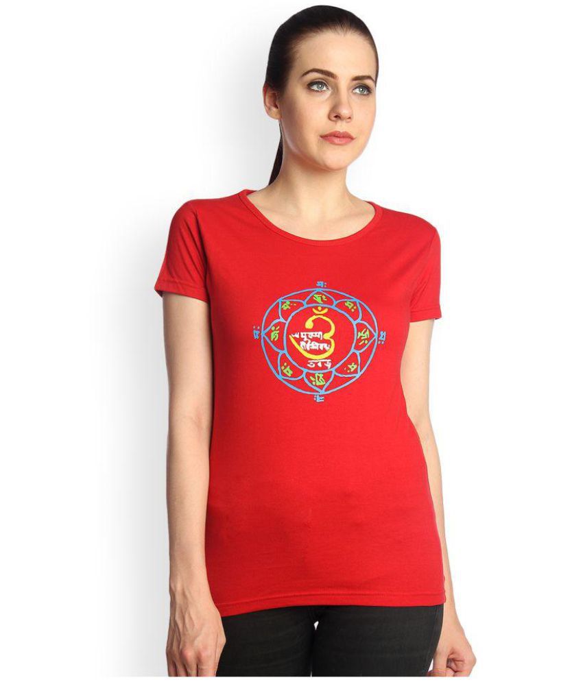 Buy Tantra Cotton Red T-Shirts Online at Best Prices in India - Snapdeal