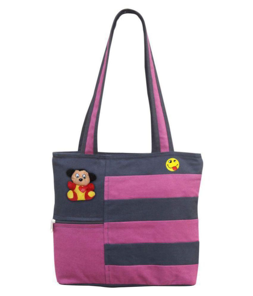 Ryan Overseas Black Cotton Shoulder Bag Buy Ryan Overseas Black