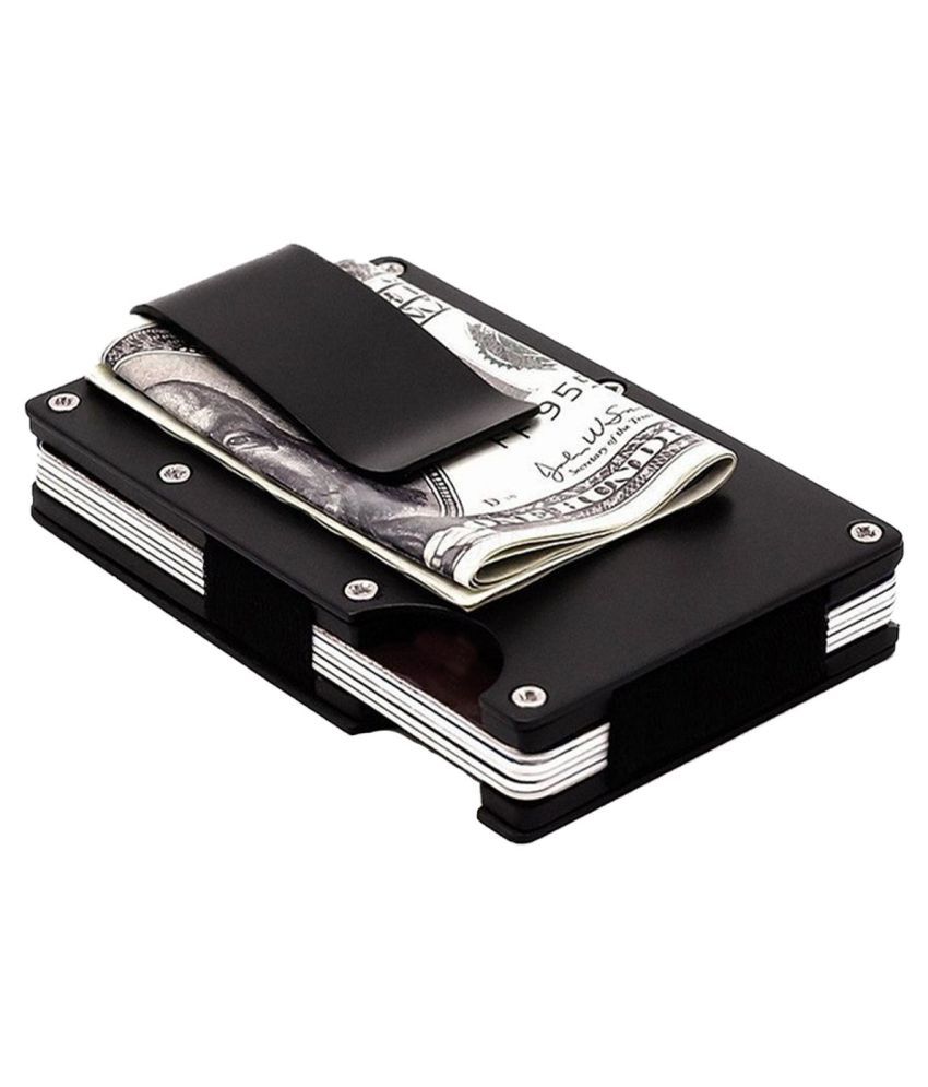 Stealodeal Flap Black Card Holder: Buy Online at Low Price in India ...