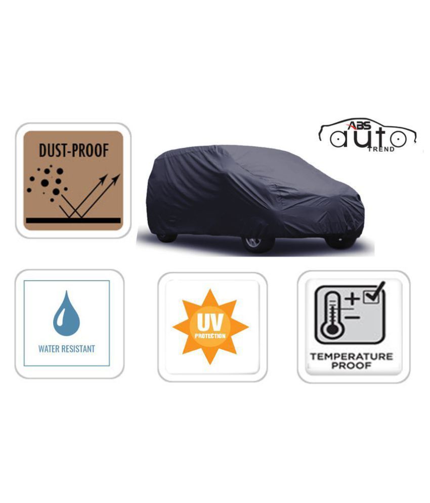 ABS AUTO TREND Car Body Cover Solid Colour Grey Buy ABS AUTO TREND Car