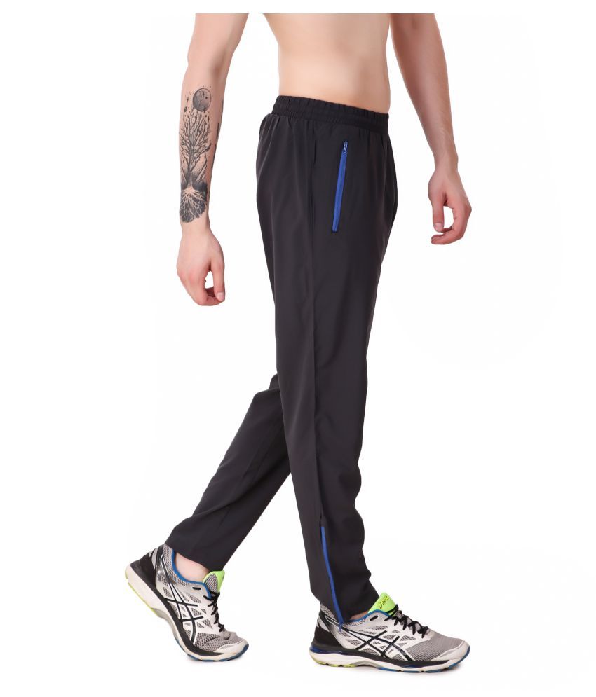 polyester lycra track pants