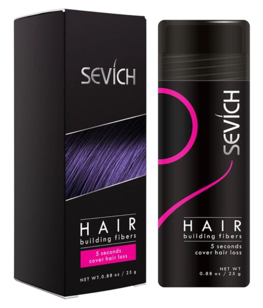 Sevich hair fiber black new Hair Fibers black 25 g