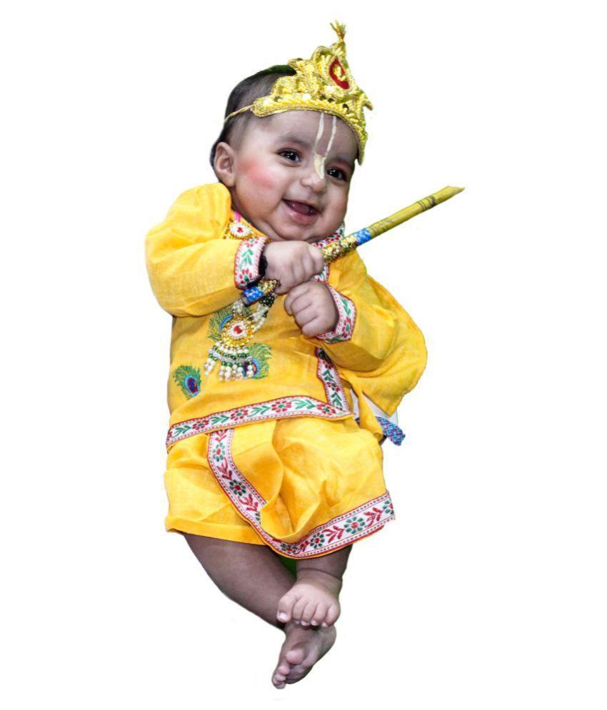 krishna dress for new born baby