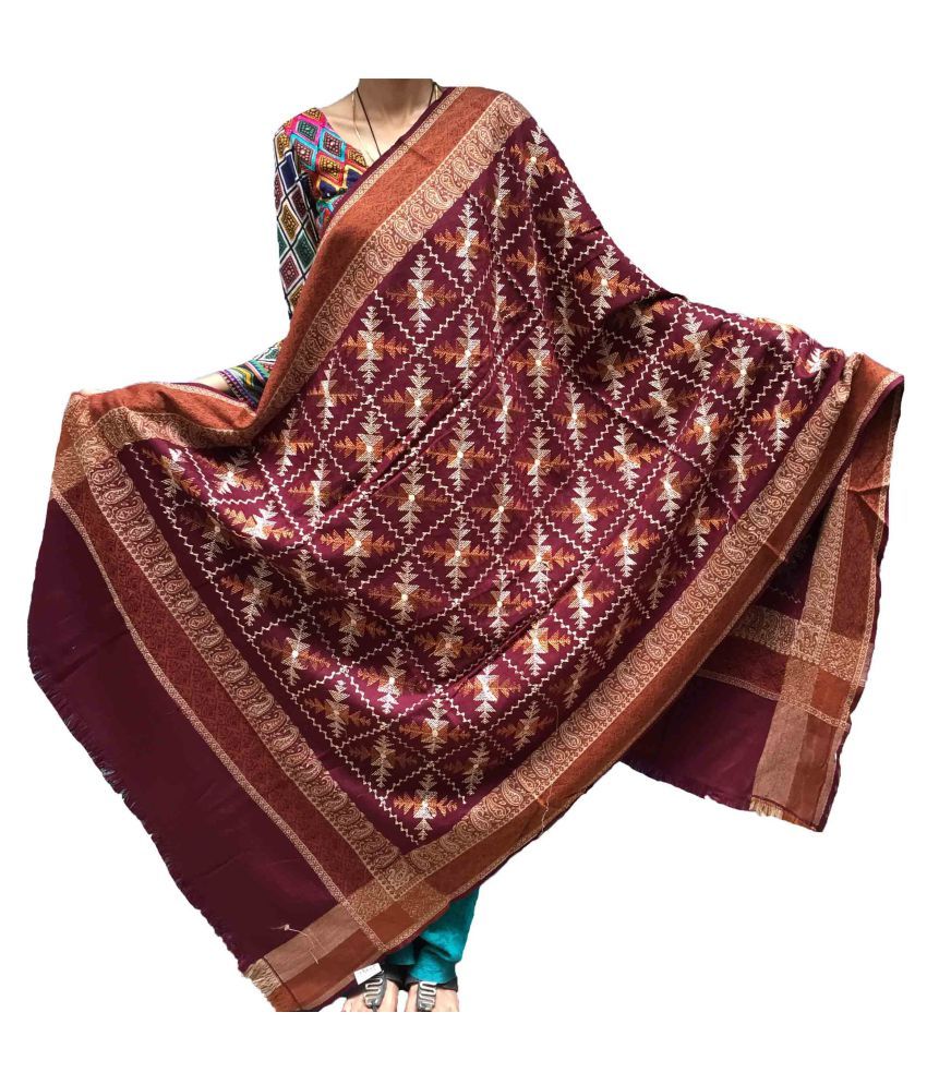 variety of kashmiri shawls