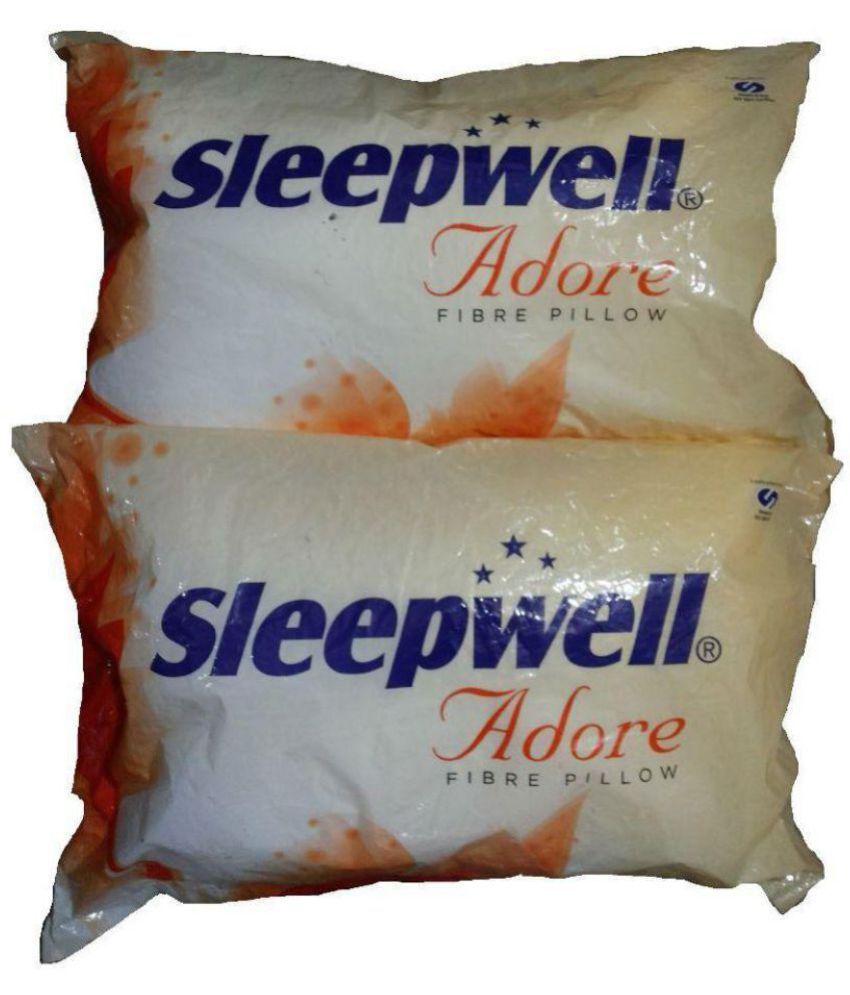    			Sleepwell Set of 2 Fibre Pillow