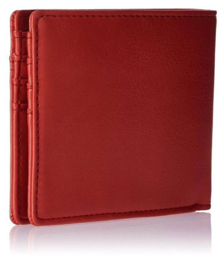 puma red wallet