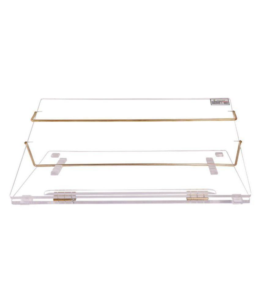 Rasper Clear Acrylic Writing Desk Standard Size 21x15 Inches Rasper Clear Acrylic Writing Desk Standard Size 21x15 Inches Premium Quality With 1 Year