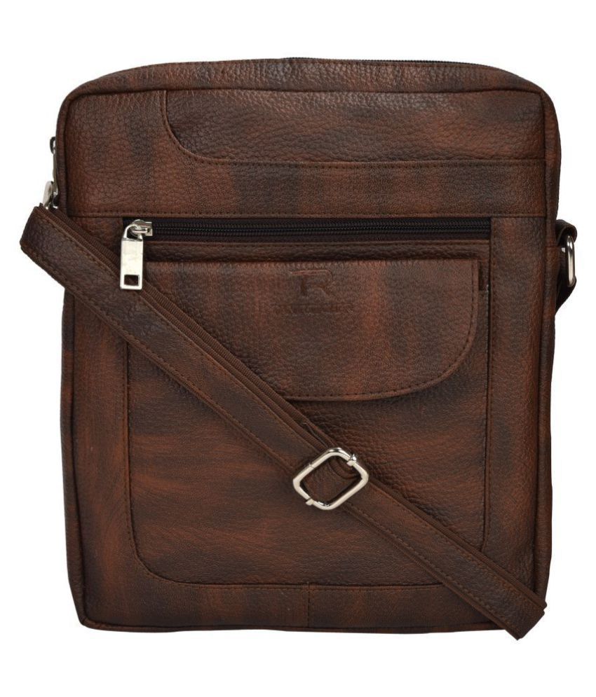 Tan Ritcher 11 Brown Synthetic Casual Messenger Bag - Buy Tan Ritcher ...