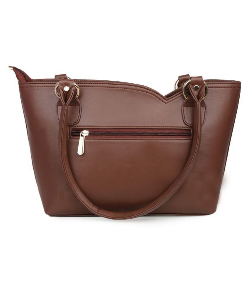 Women marks Brown Faux Leather Shoulder Bag Buy Women marks Brown