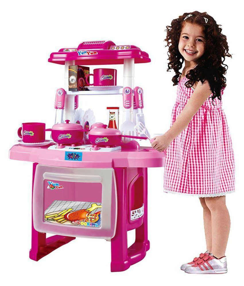 battery operated kitchen toy set