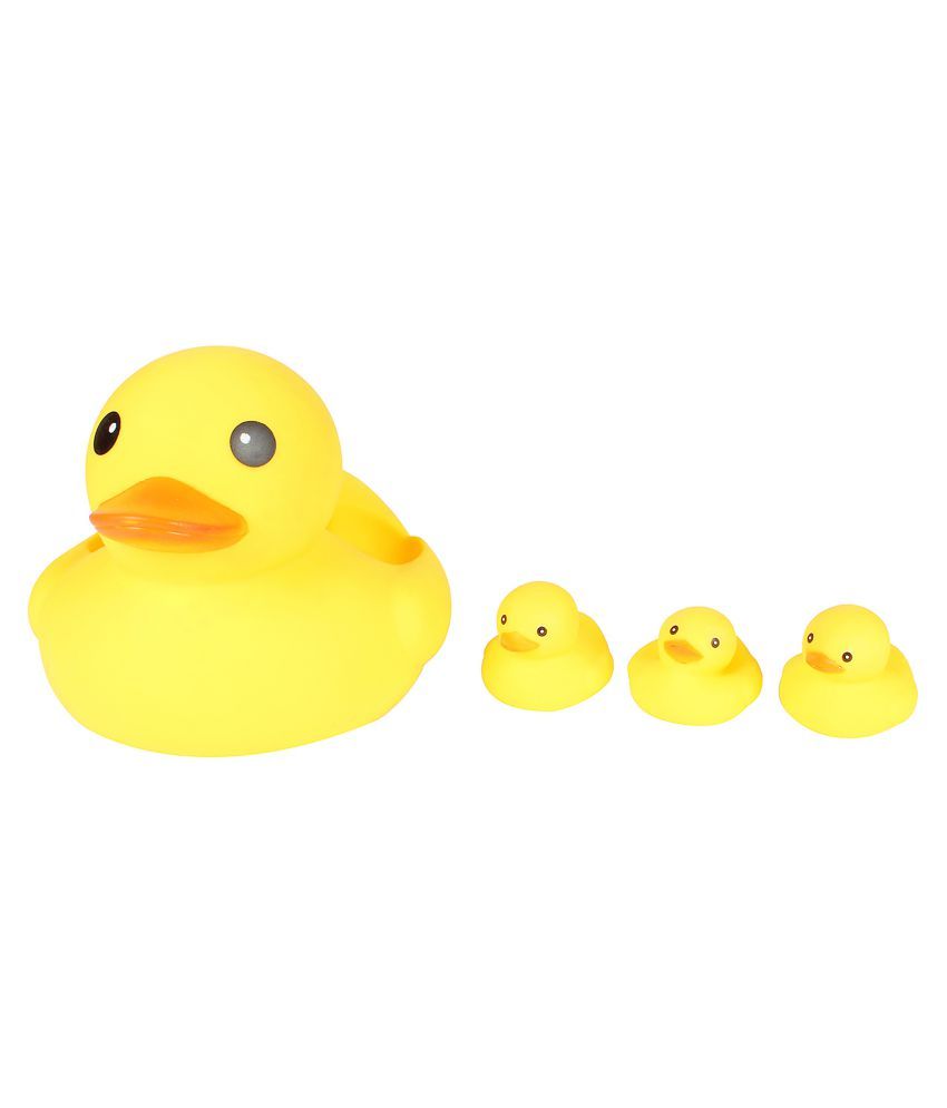 Planet of Toys - Big Size - 16 cms - Set of 4 Soft Bathing Ducks - Buy ...