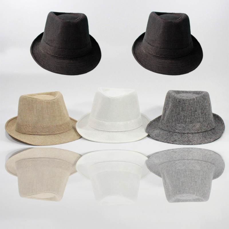 Fashion Men Women Trilby Fedora Summer Beach Hat Sun Jazz Panama Gangster  Cap: Buy Online at Low Price in India - Snapdeal