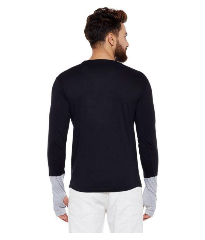 Try This Black Full Sleeve T Shirt Buy Try This Black Full Sleeve T