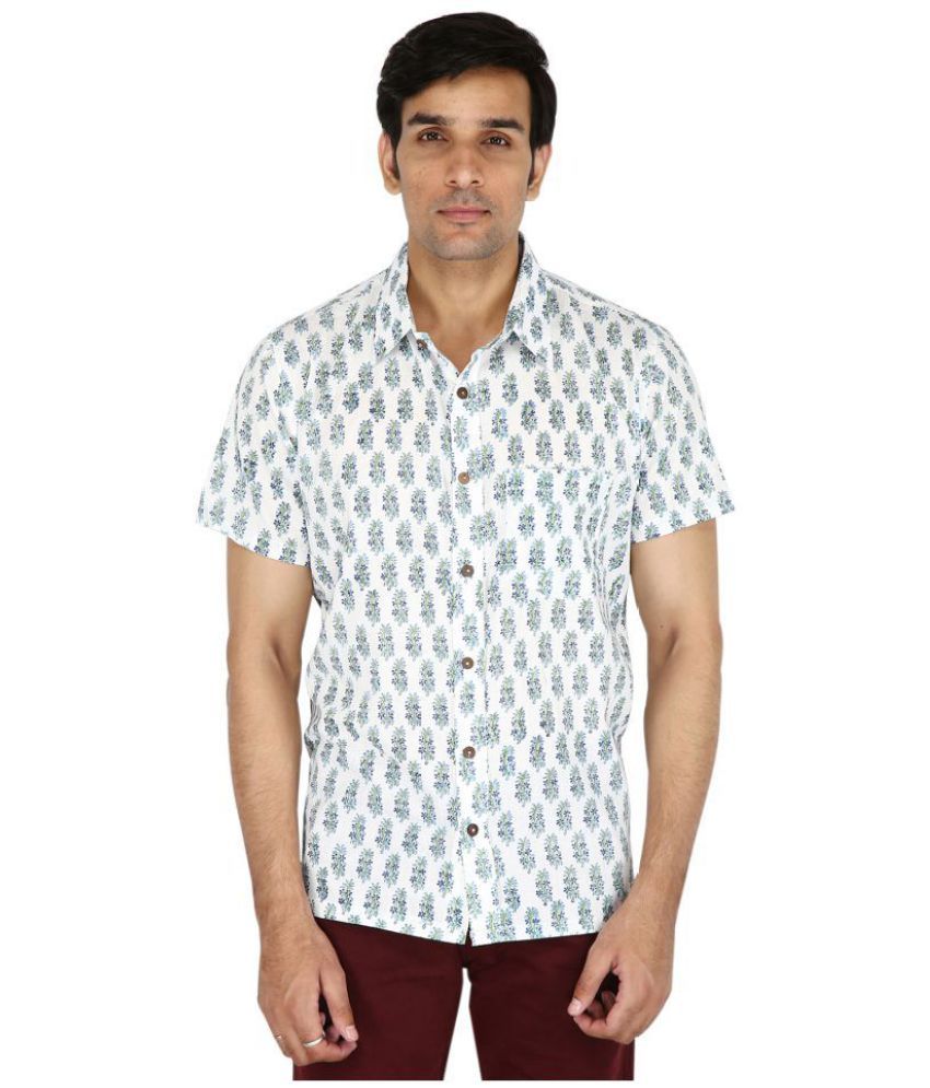Bannasa Cotton Blend Shirt - Buy Bannasa Cotton Blend Shirt Online at ...