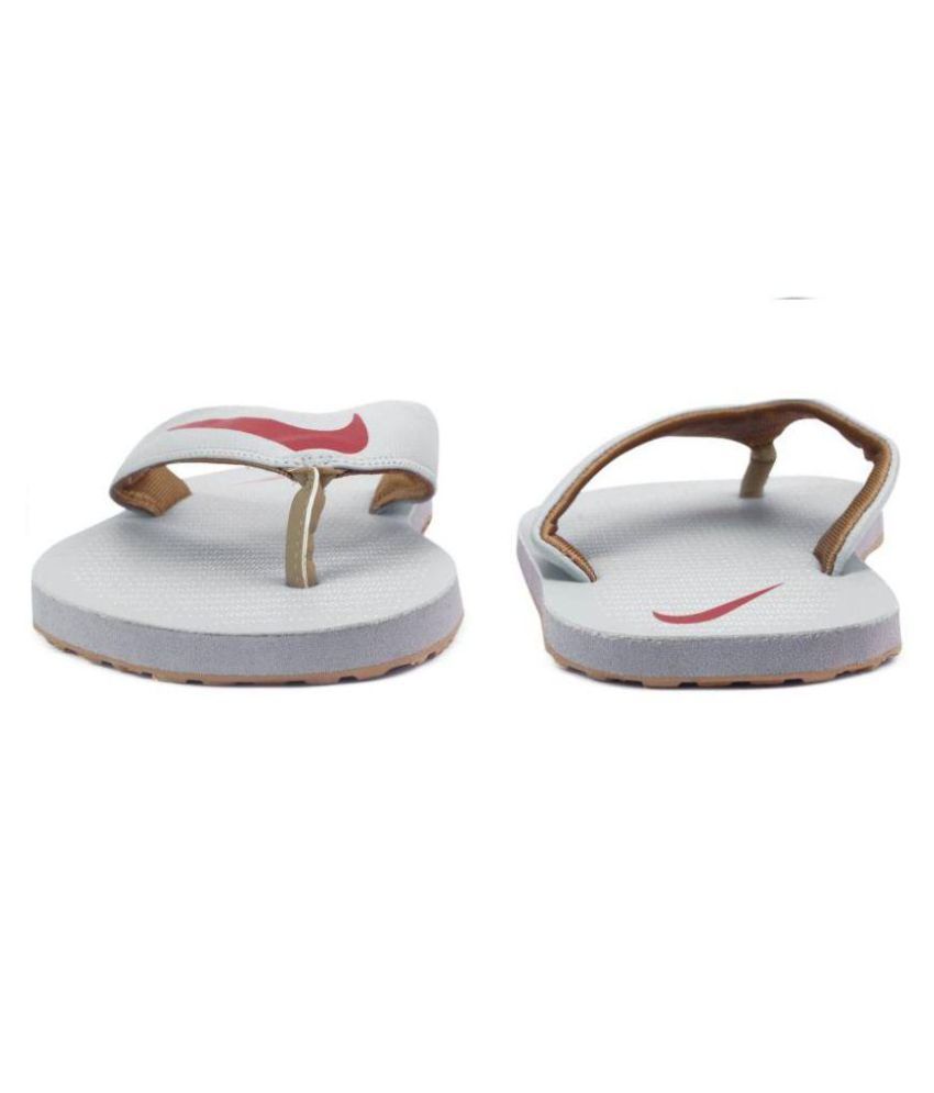 Nike CROMA 5 Gray Thong Flip Flop Price in India- Buy Nike CROMA 5 Gray Thong Flip Flop Online 