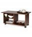 Delite Kom Honey Engineered Wood TV stand Unit /Coffee Table/Center Table Finish Color Acacia Dark