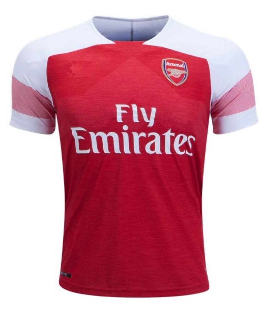 ARSENAL HOME NON BRANDED JERSEY 18/19 (ONLY JERSEY): Buy Online at Best ...