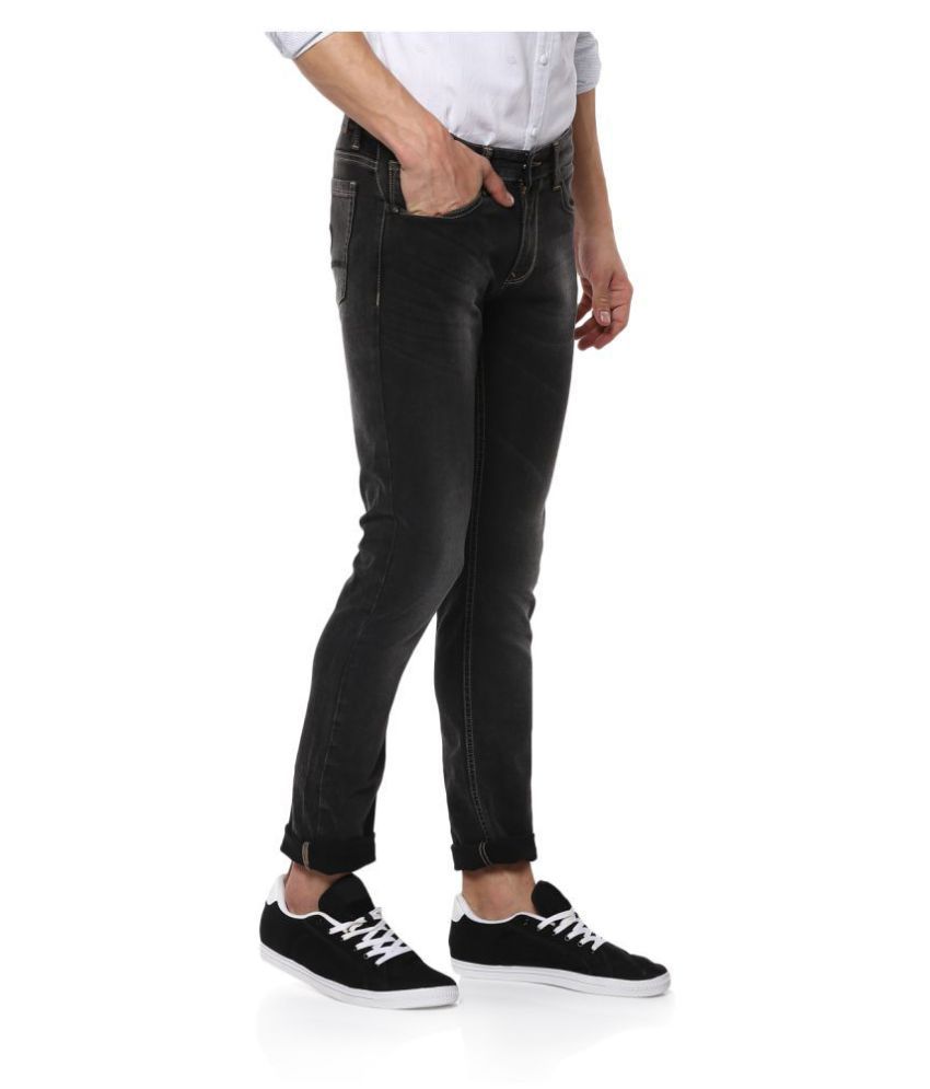 spykar black jeans