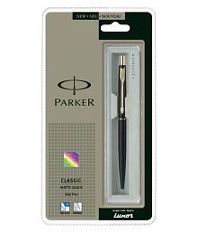 Parker Classic Matt Black GT Ball Pen - Pack of 3