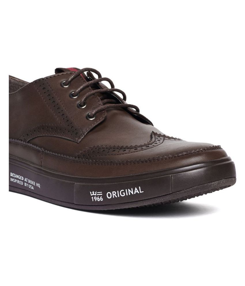 Duke Sneakers Brown Casual Shoes - Buy 