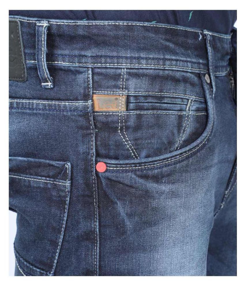 Lee Dark Blue Slim Jeans - Buy Lee Dark Blue Slim Jeans Online at Best ...