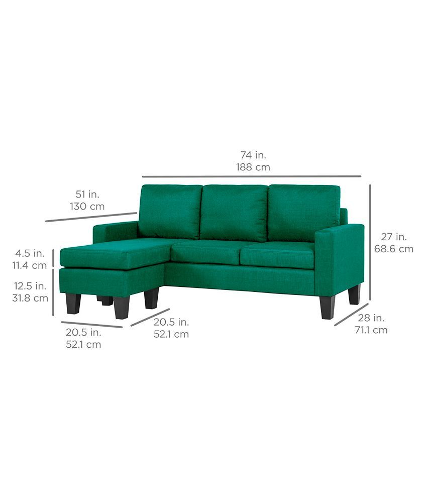 Fabbulls Jeffery L Shape Sofa Set Buy Fabbulls Jeffery L Shape Sofa Set Online At Best Prices 