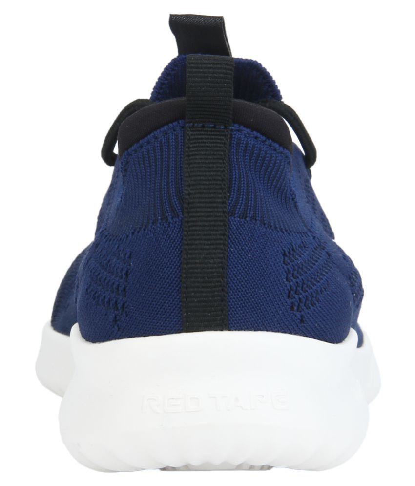 red tape blue shoes