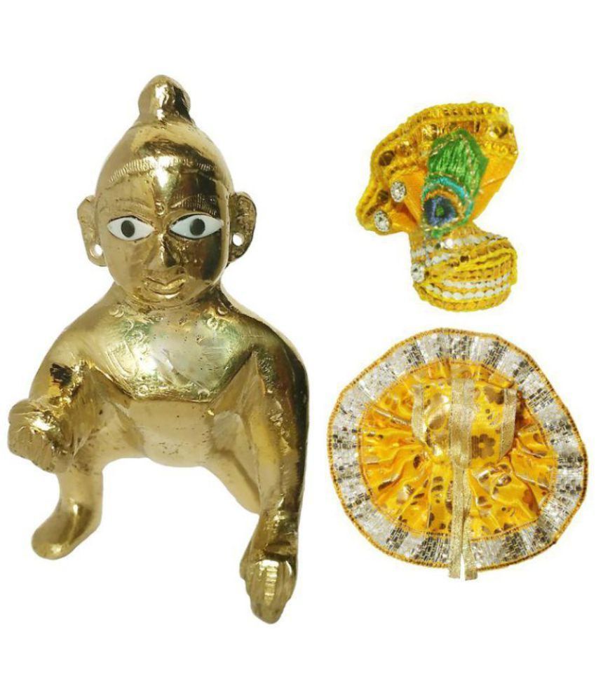     			astha jyotish Shriram Traders Laddu Gopal Brass Idol